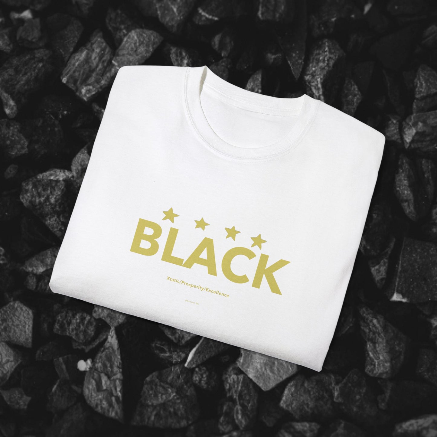 Unisex Cotton “Black” T-Shirt