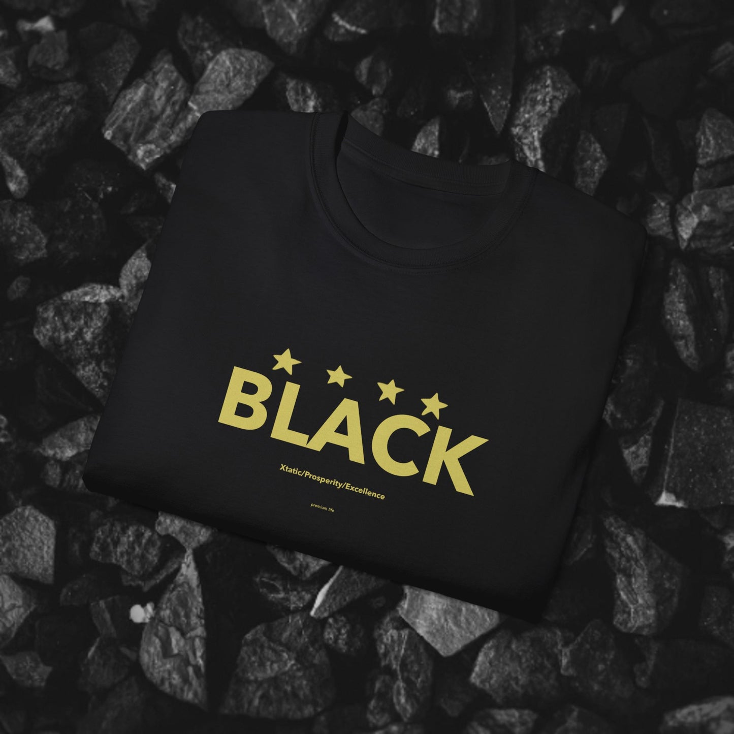 Unisex Cotton “Black” T-Shirt