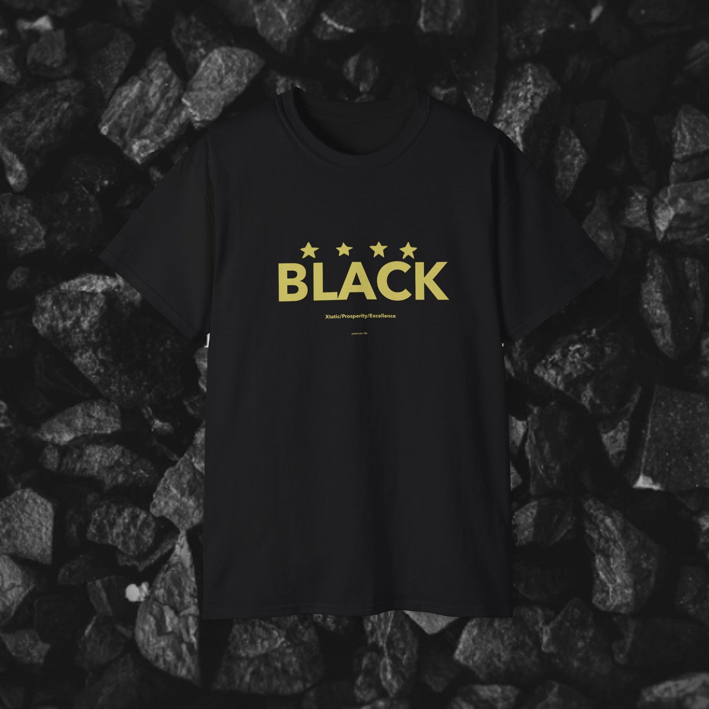 Unisex Cotton “Black” T-Shirt