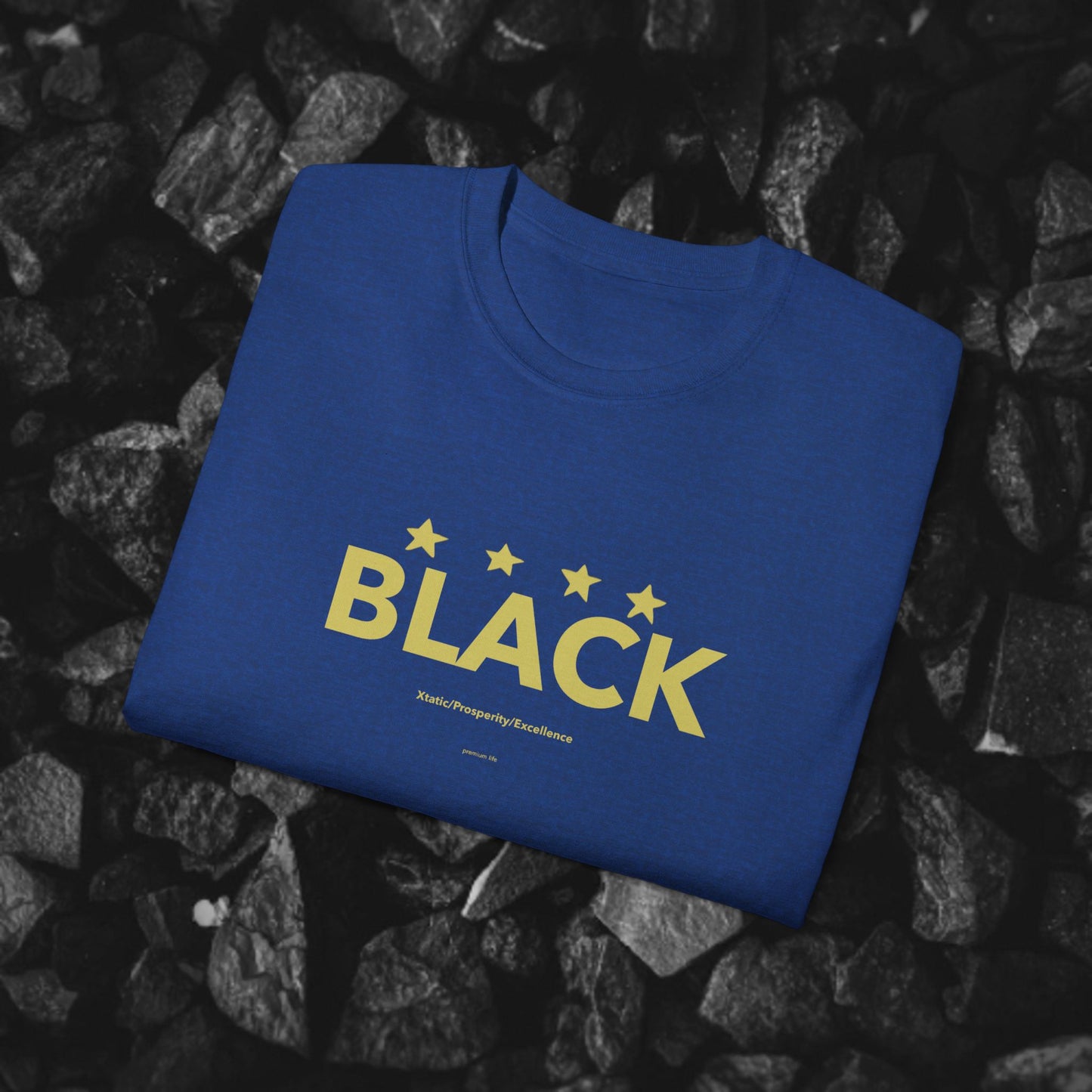 Unisex Cotton “Black” T-Shirt