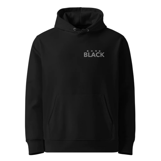 Unisex “Black” Eco Hoodie